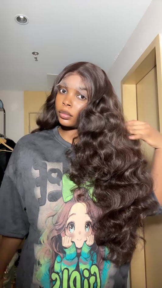 BODY WAVY BLEND HAIR FRONTAL HD